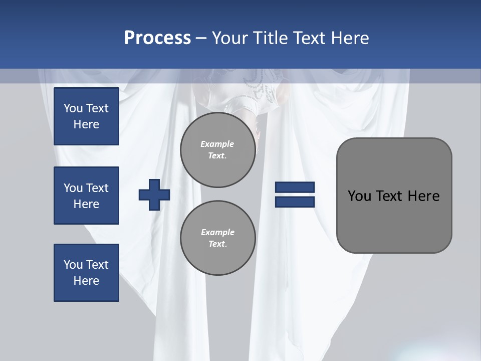 Aerialist Circus White PowerPoint Template