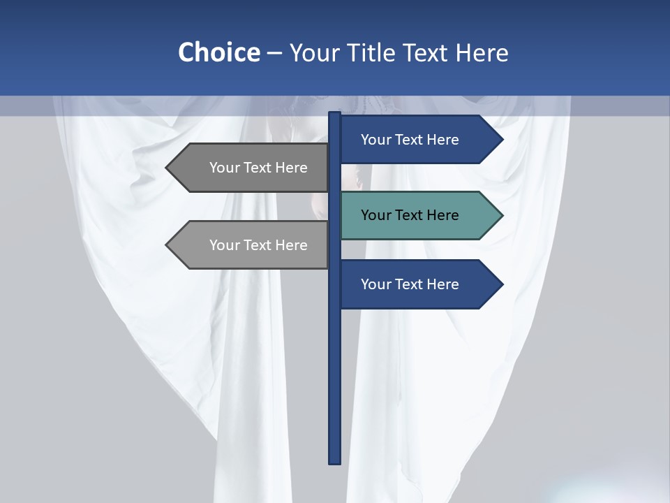 Aerialist Circus White PowerPoint Template