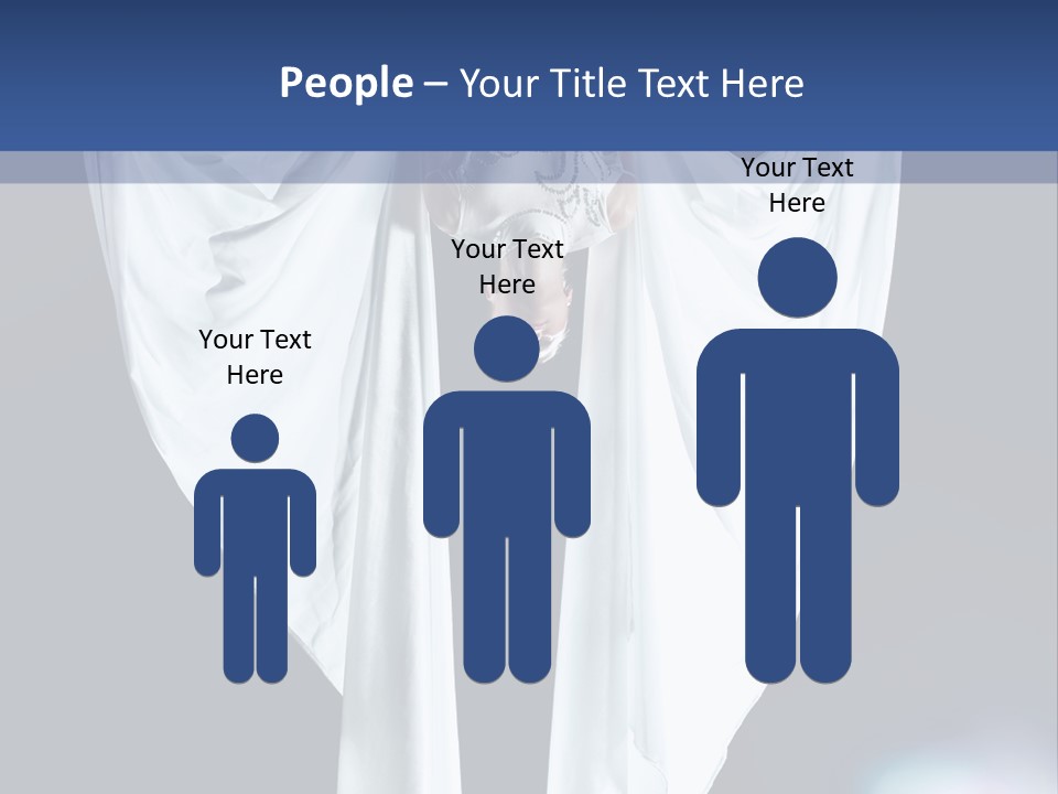 Aerialist Circus White PowerPoint Template