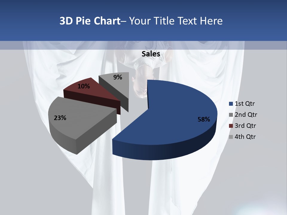 Aerialist Circus White PowerPoint Template