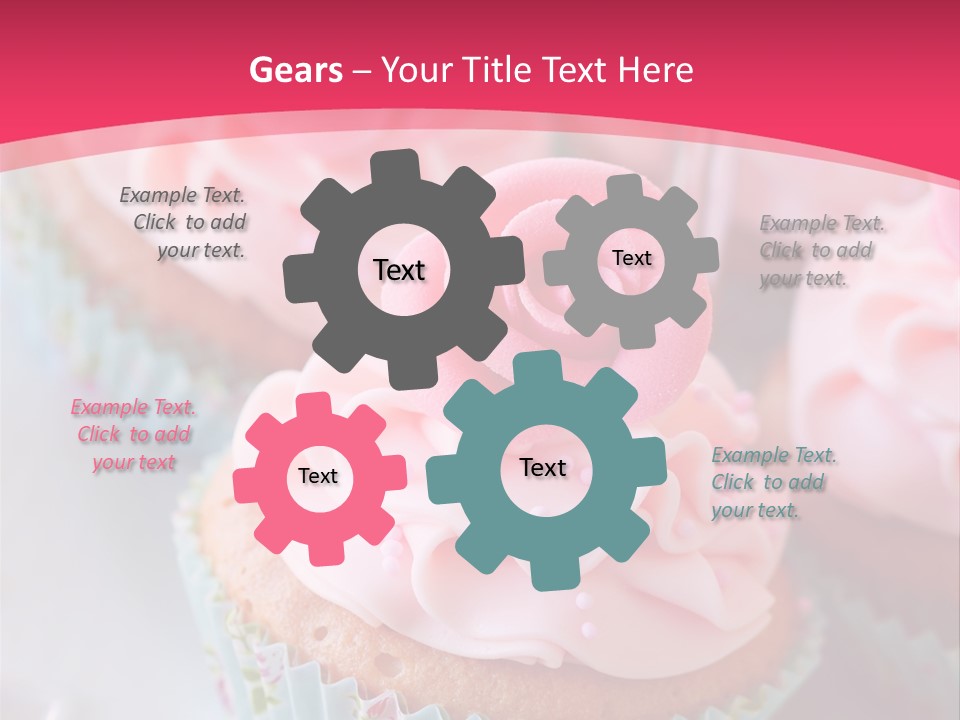 Sweet Assortment Sugarcraft PowerPoint Template