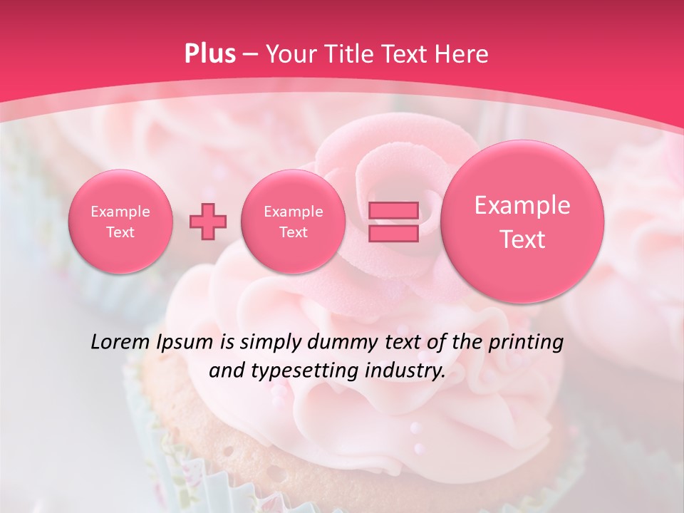Sweet Assortment Sugarcraft PowerPoint Template