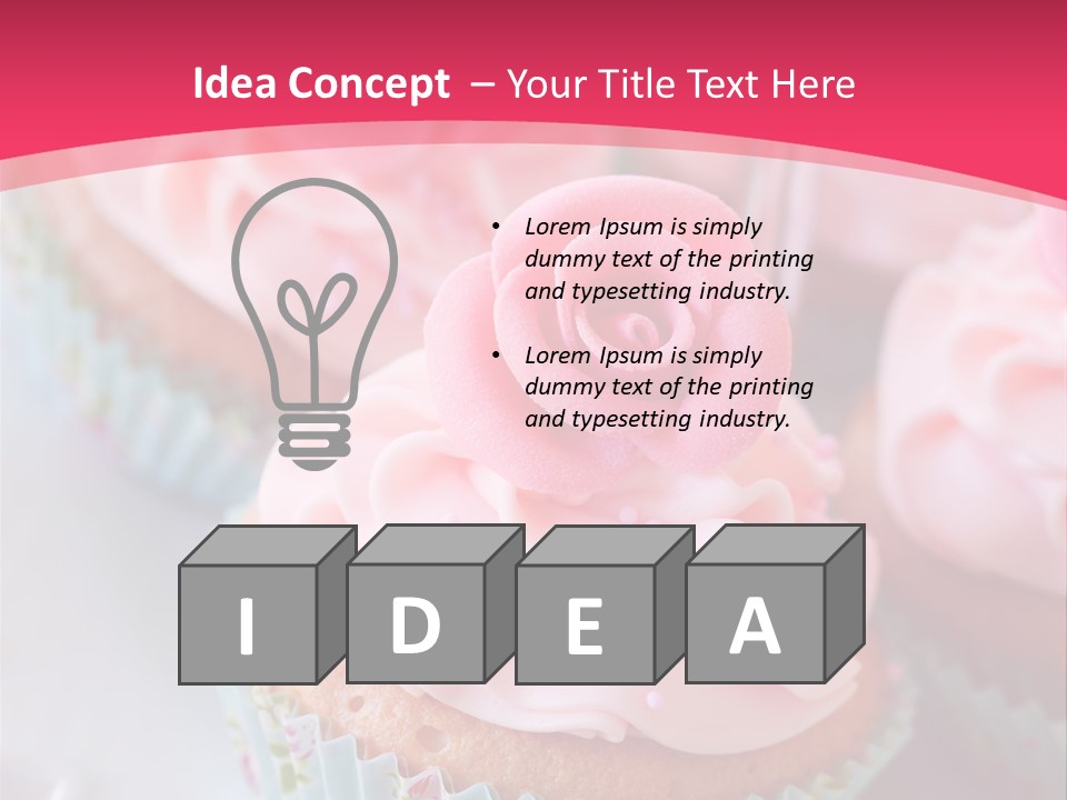 Sweet Assortment Sugarcraft PowerPoint Template