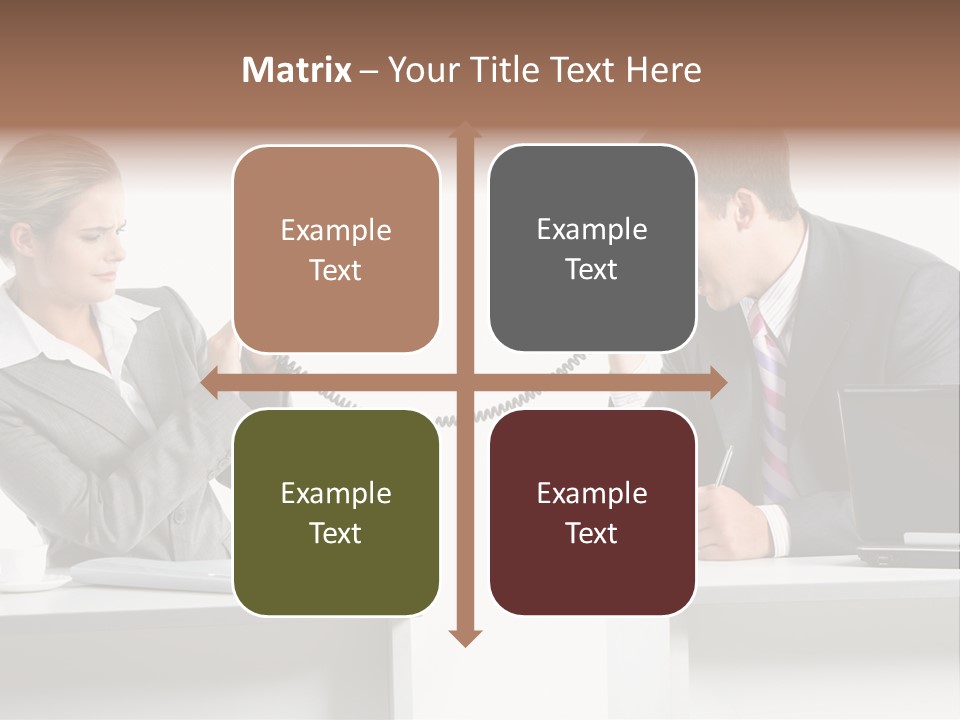 Man People Portrait PowerPoint Template