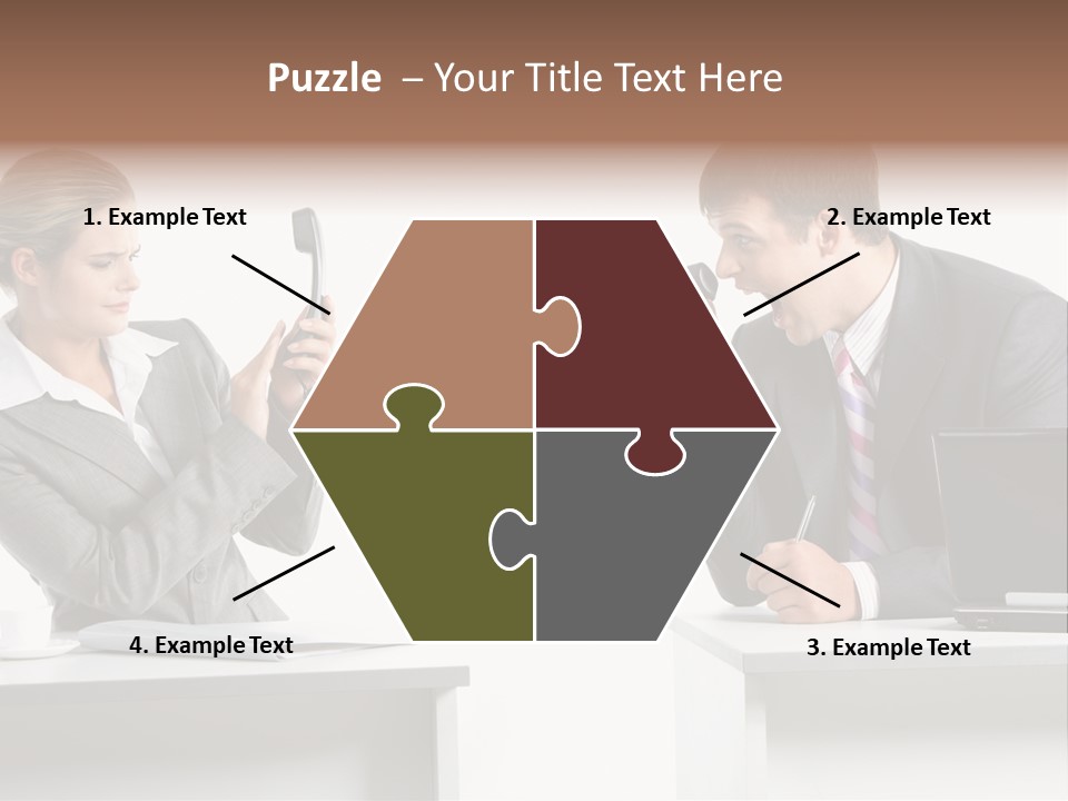 Man People Portrait PowerPoint Template