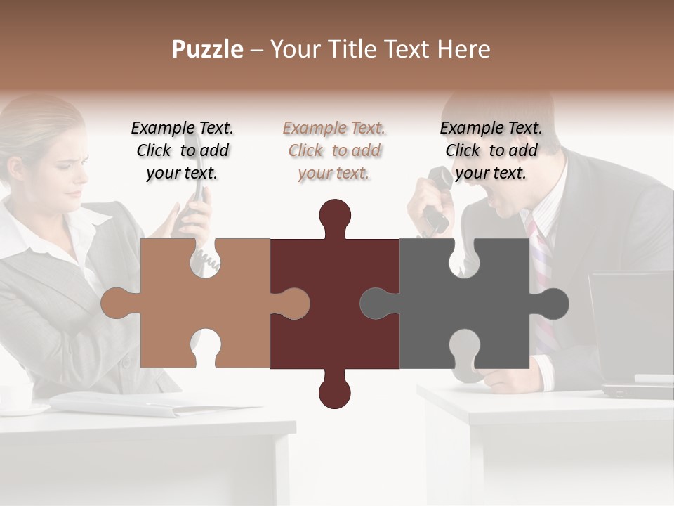 Man People Portrait PowerPoint Template