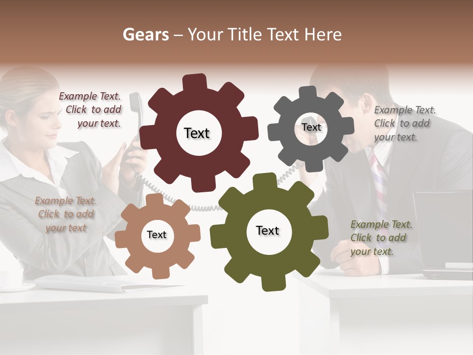 Man People Portrait PowerPoint Template