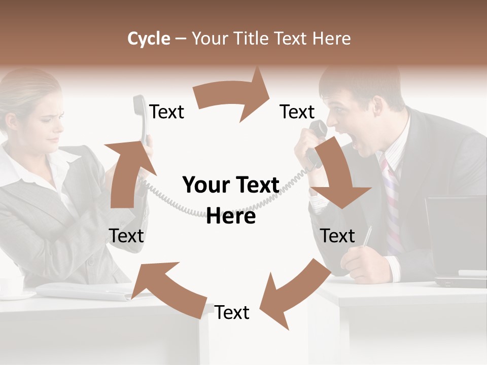 Man People Portrait PowerPoint Template