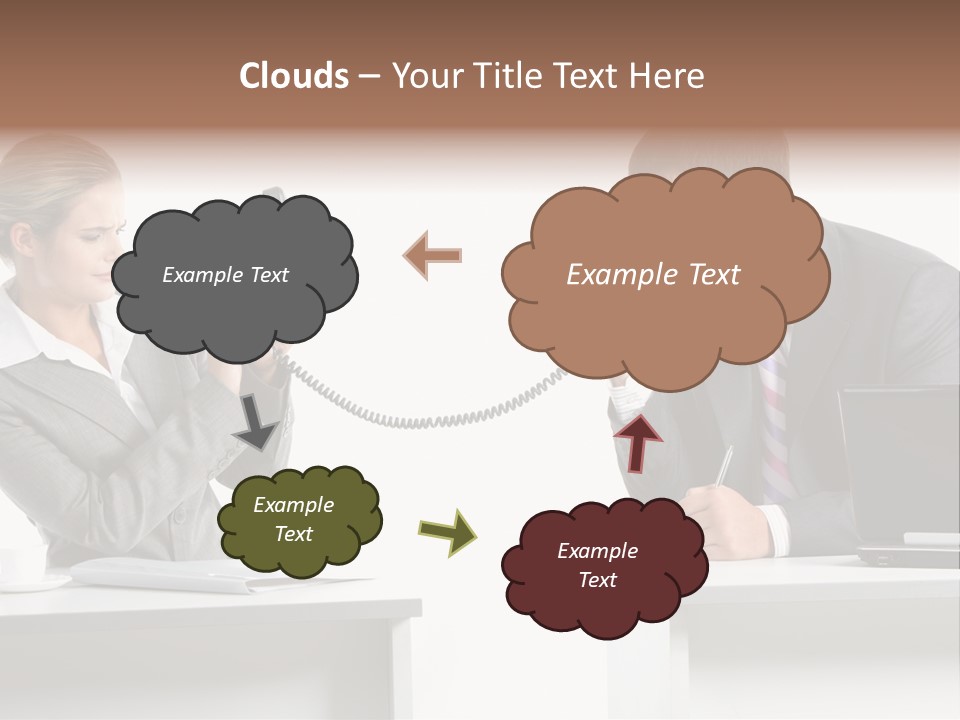Man People Portrait PowerPoint Template