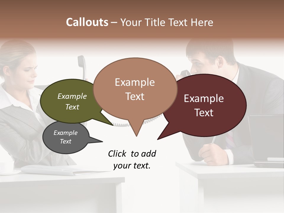 Man People Portrait PowerPoint Template