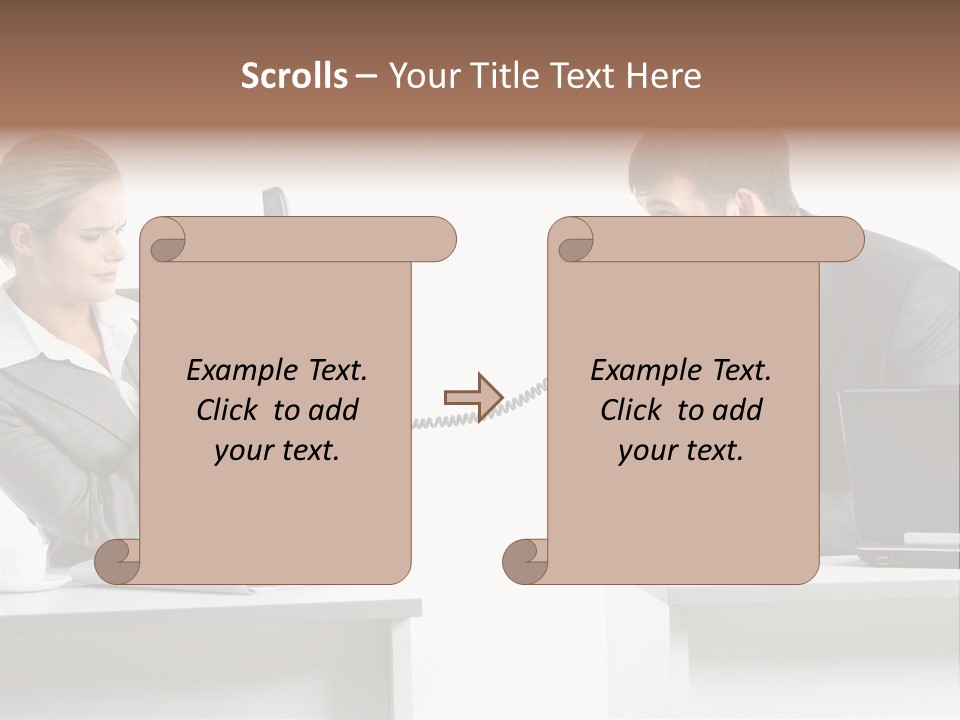 Man People Portrait PowerPoint Template