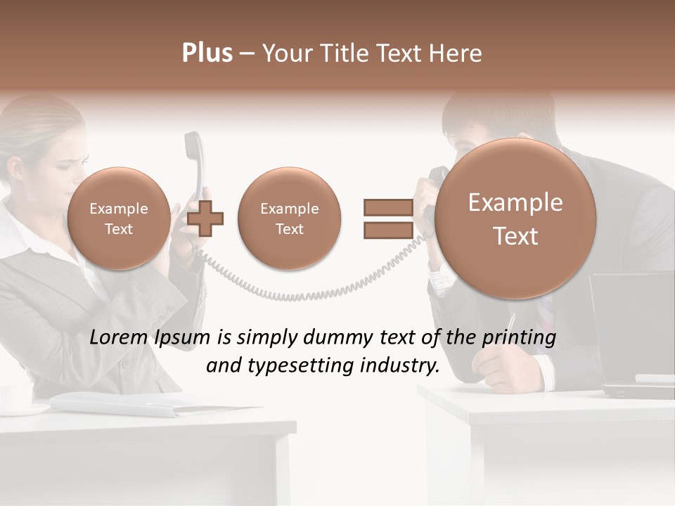Man People Portrait PowerPoint Template