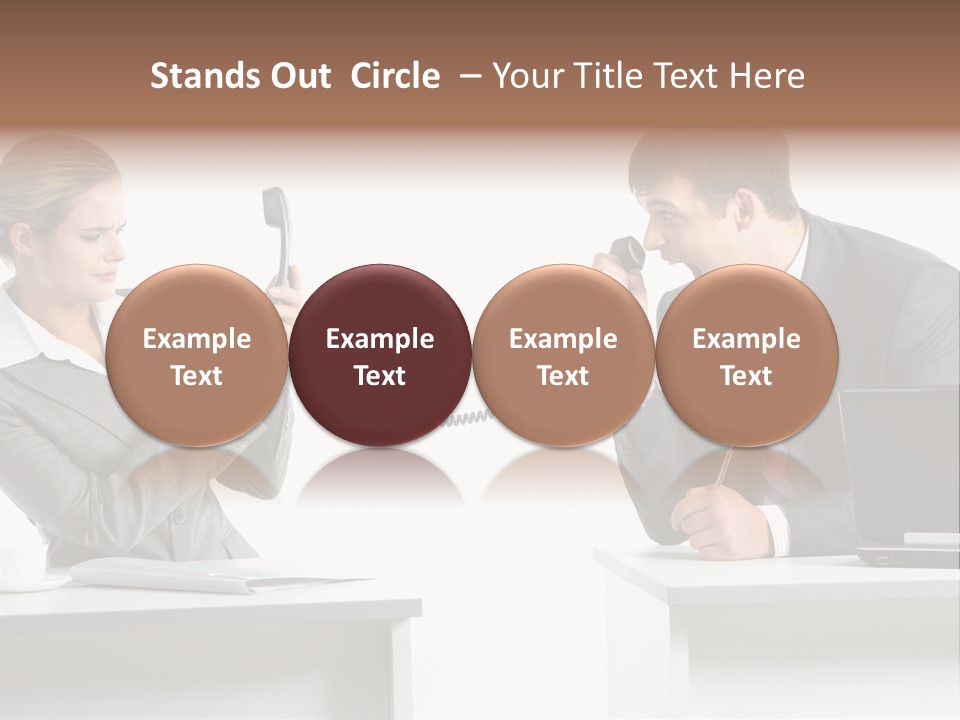 Man People Portrait PowerPoint Template