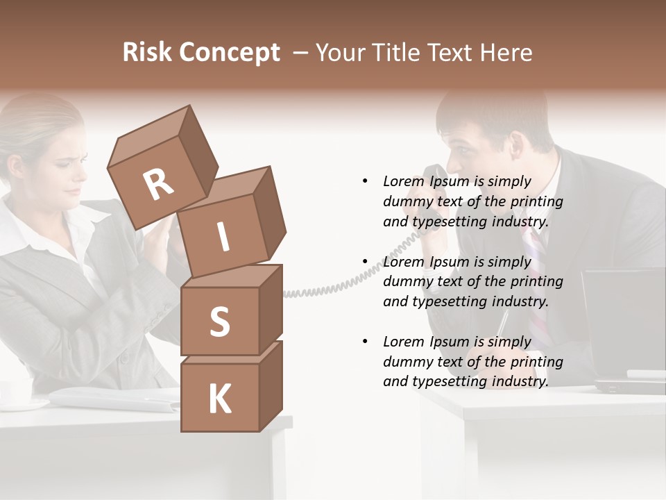 Man People Portrait PowerPoint Template