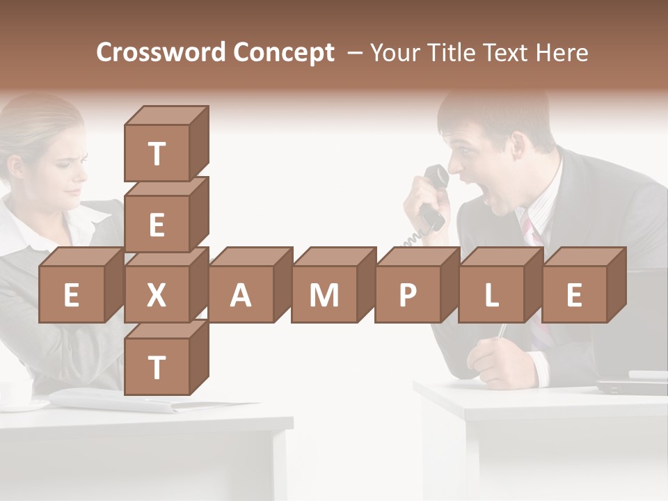 Man People Portrait PowerPoint Template