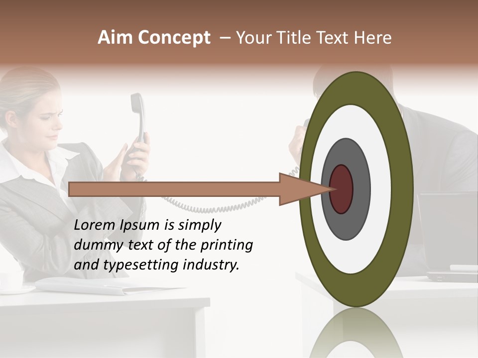 Man People Portrait PowerPoint Template