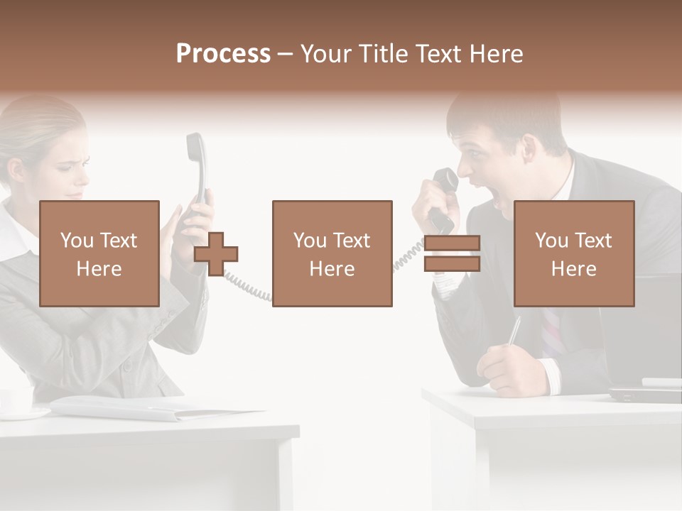 Man People Portrait PowerPoint Template