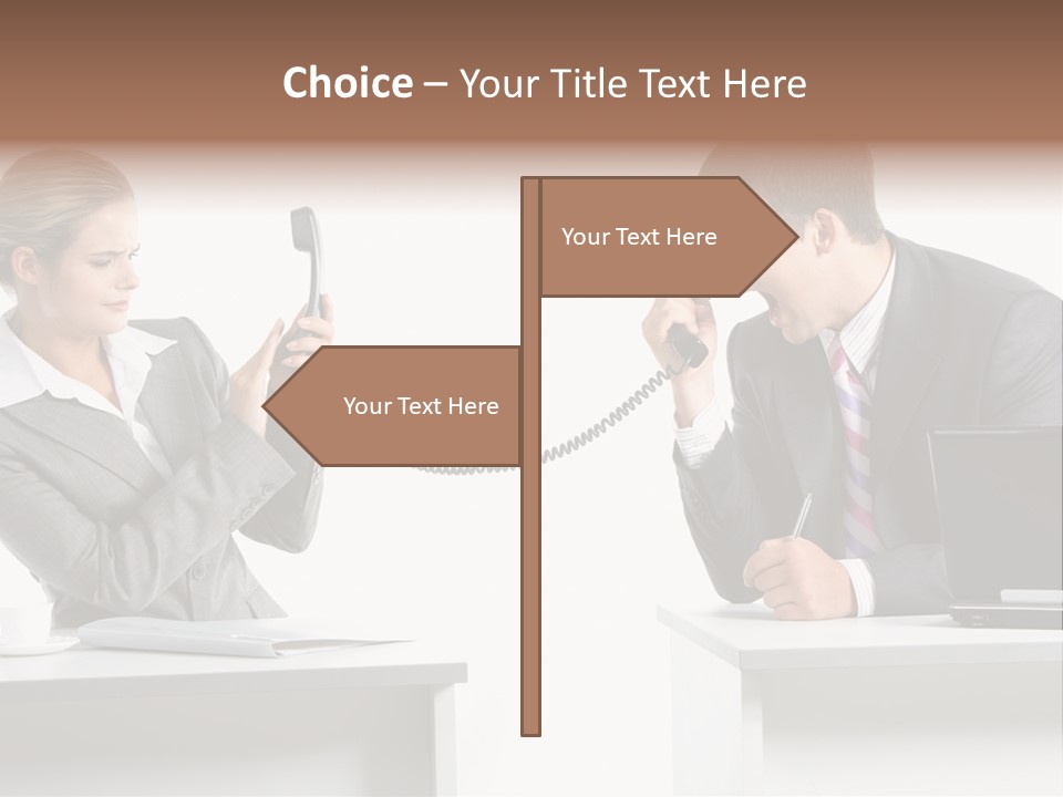 Man People Portrait PowerPoint Template