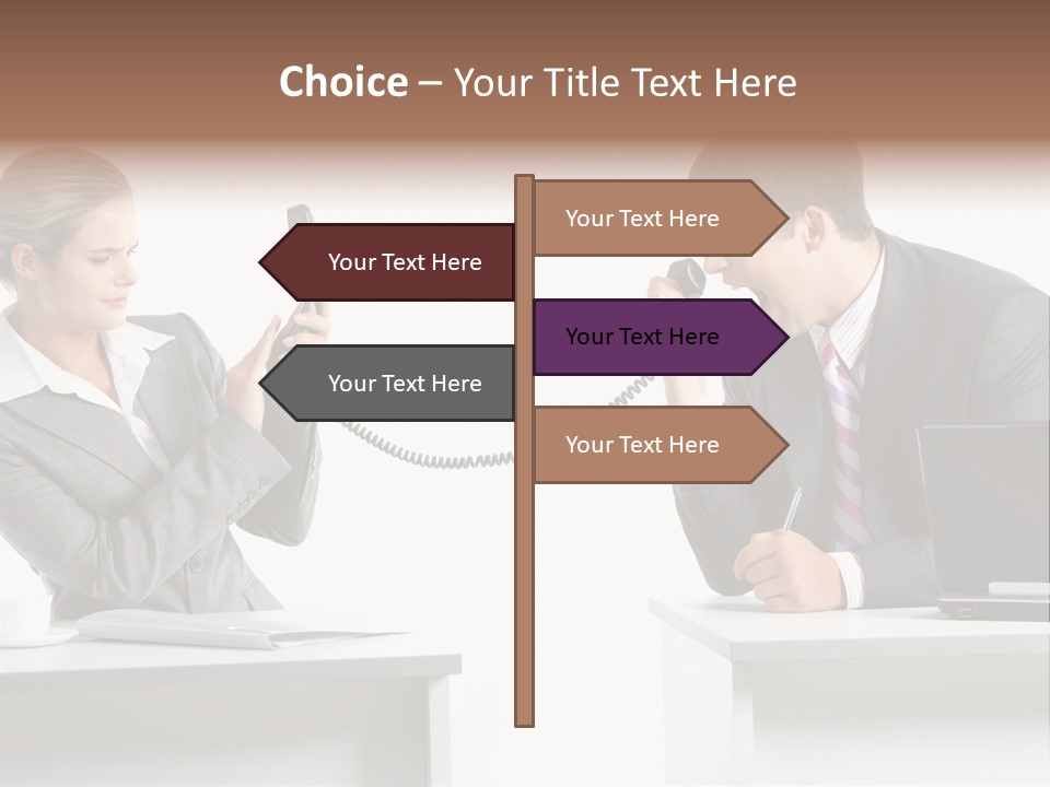 Man People Portrait PowerPoint Template