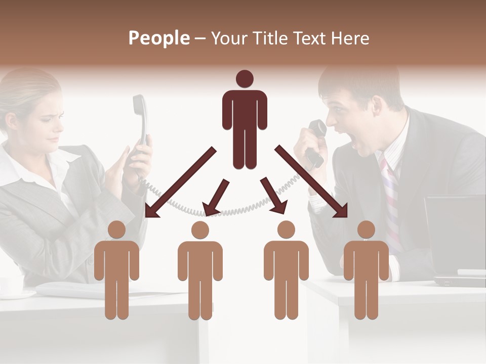 Man People Portrait PowerPoint Template