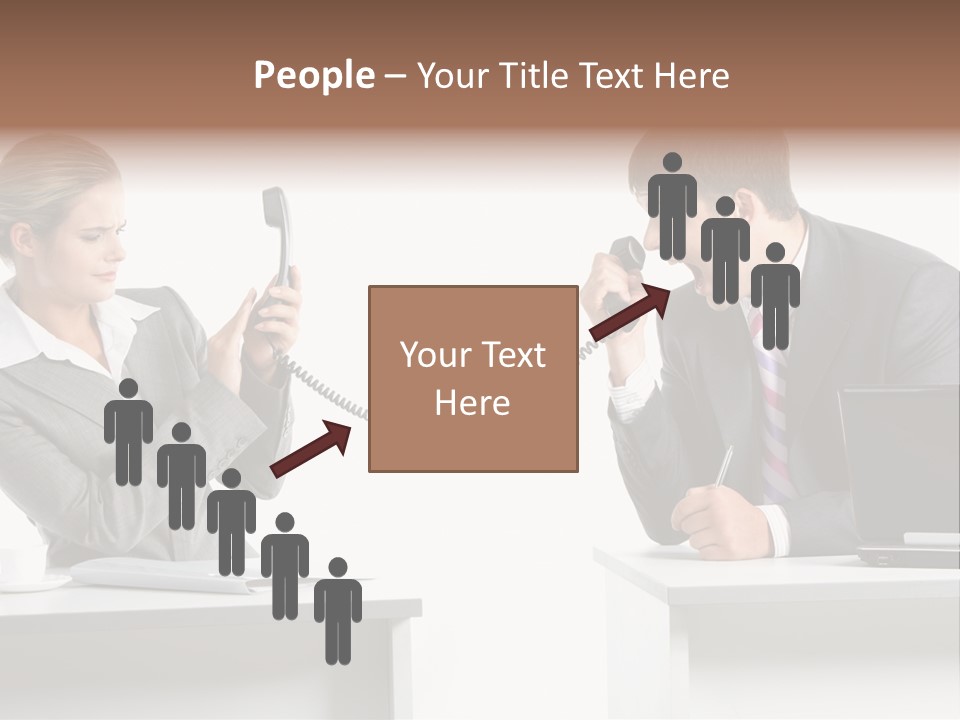 Man People Portrait PowerPoint Template