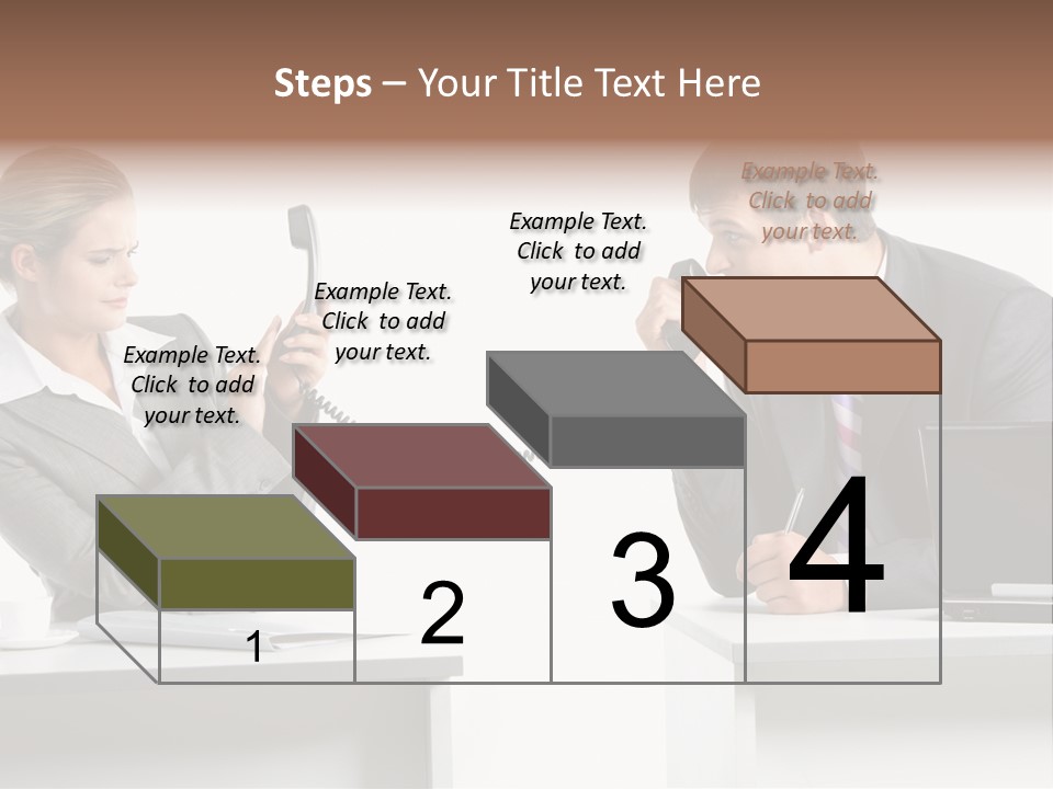 Man People Portrait PowerPoint Template