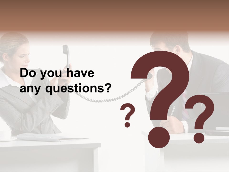 Man People Portrait PowerPoint Template