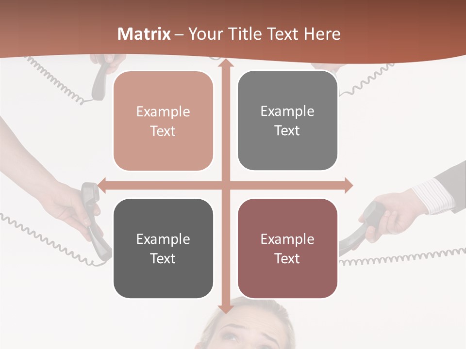 Receiver Pretty Hide PowerPoint Template