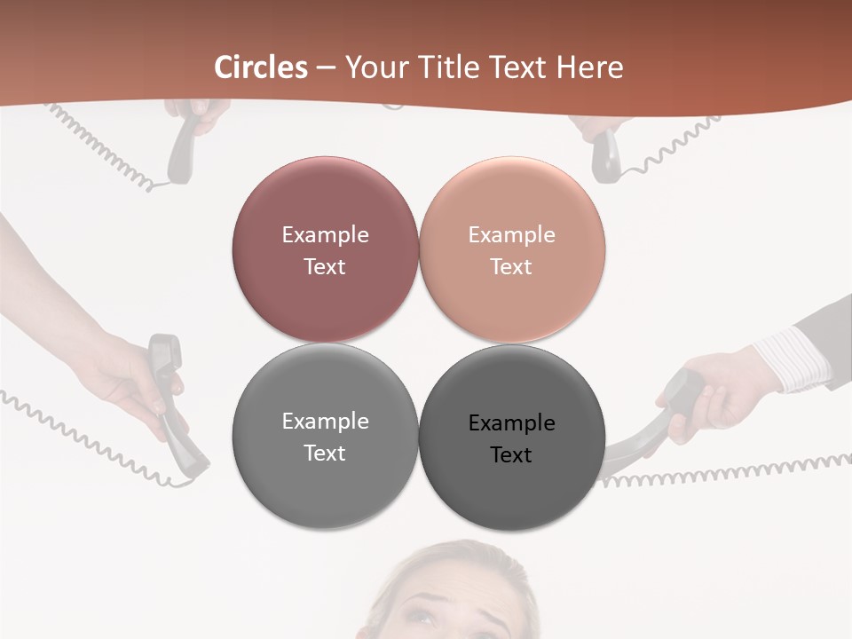 Receiver Pretty Hide PowerPoint Template