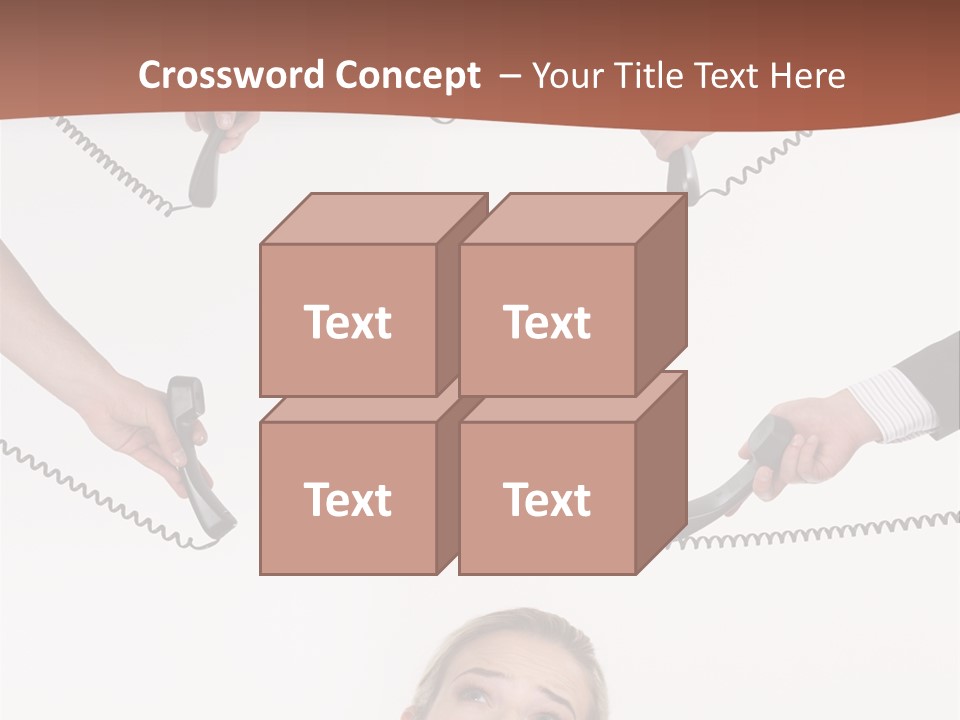 Receiver Pretty Hide PowerPoint Template