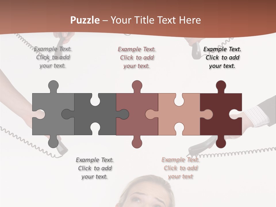 Receiver Pretty Hide PowerPoint Template