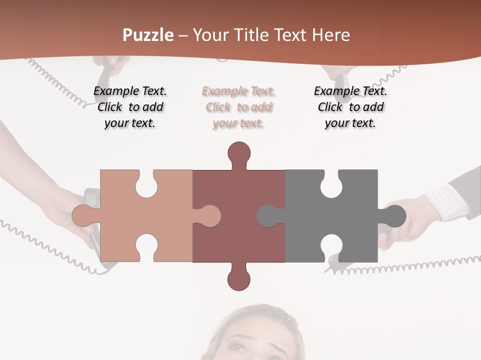 Receiver Pretty Hide PowerPoint Template