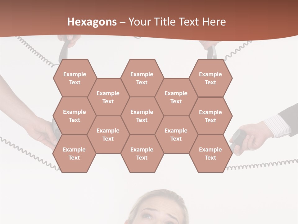 Receiver Pretty Hide PowerPoint Template