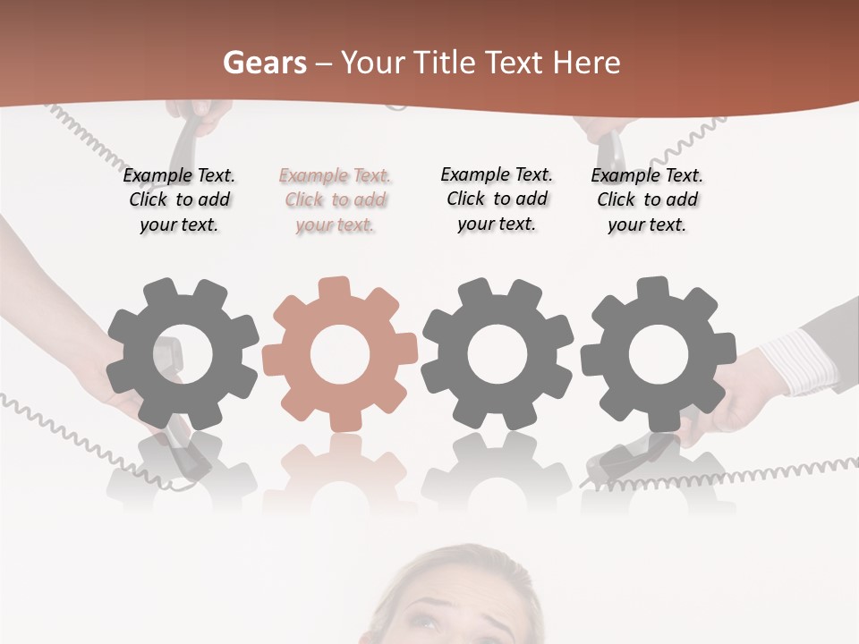 Receiver Pretty Hide PowerPoint Template