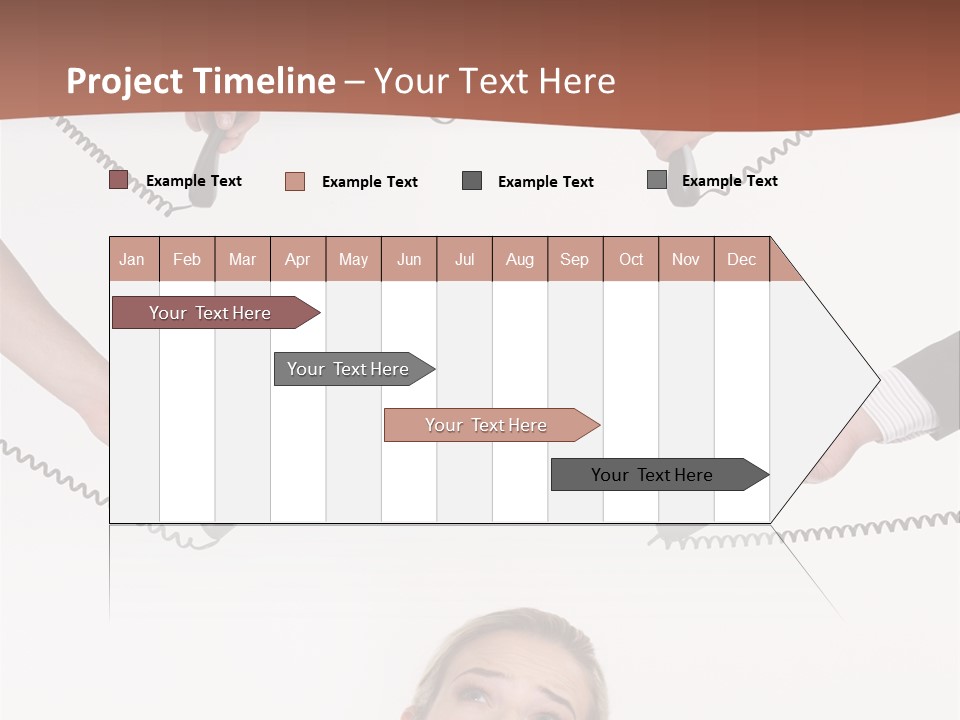 Receiver Pretty Hide PowerPoint Template