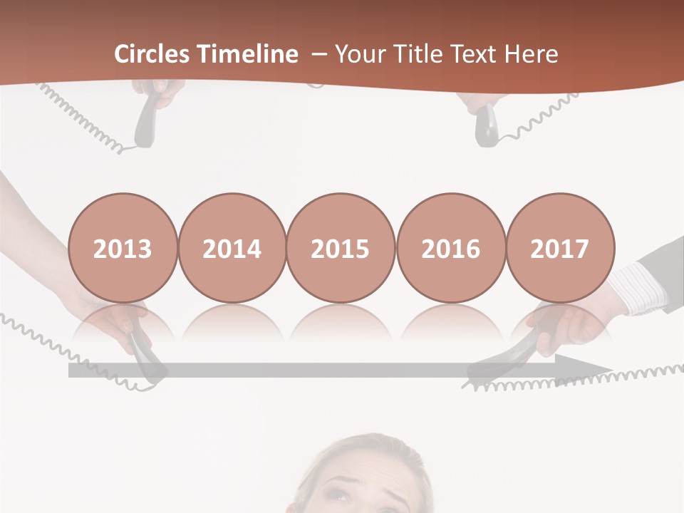 Receiver Pretty Hide PowerPoint Template