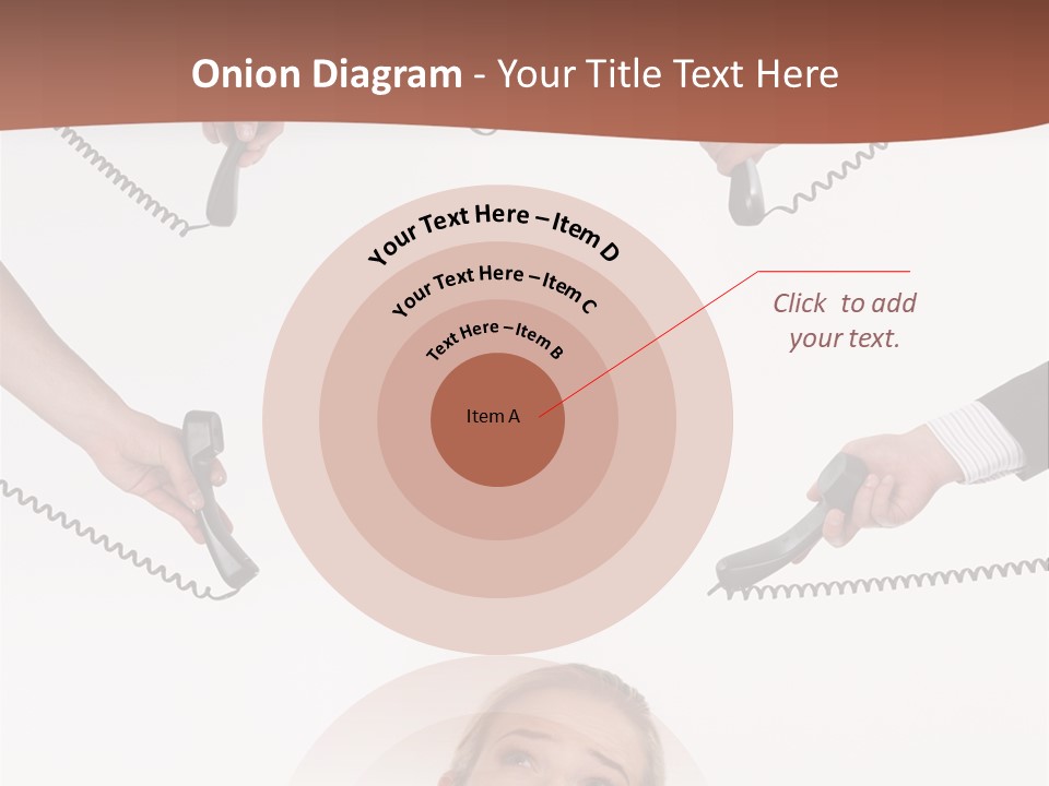 Receiver Pretty Hide PowerPoint Template