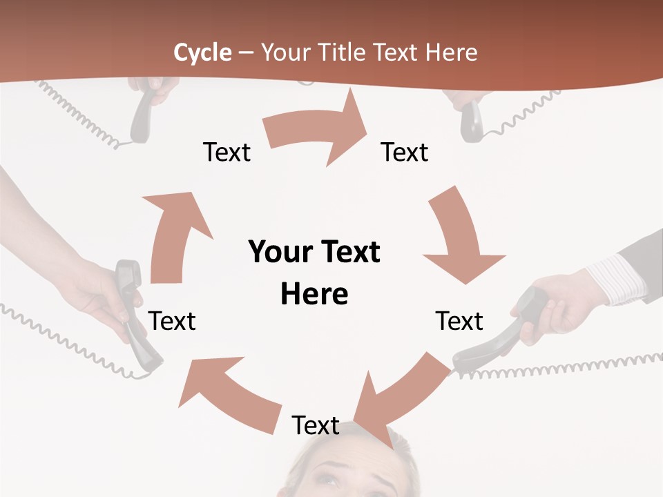 Receiver Pretty Hide PowerPoint Template