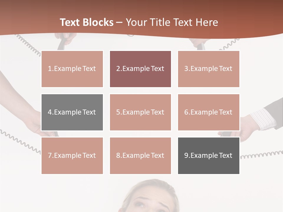 Receiver Pretty Hide PowerPoint Template