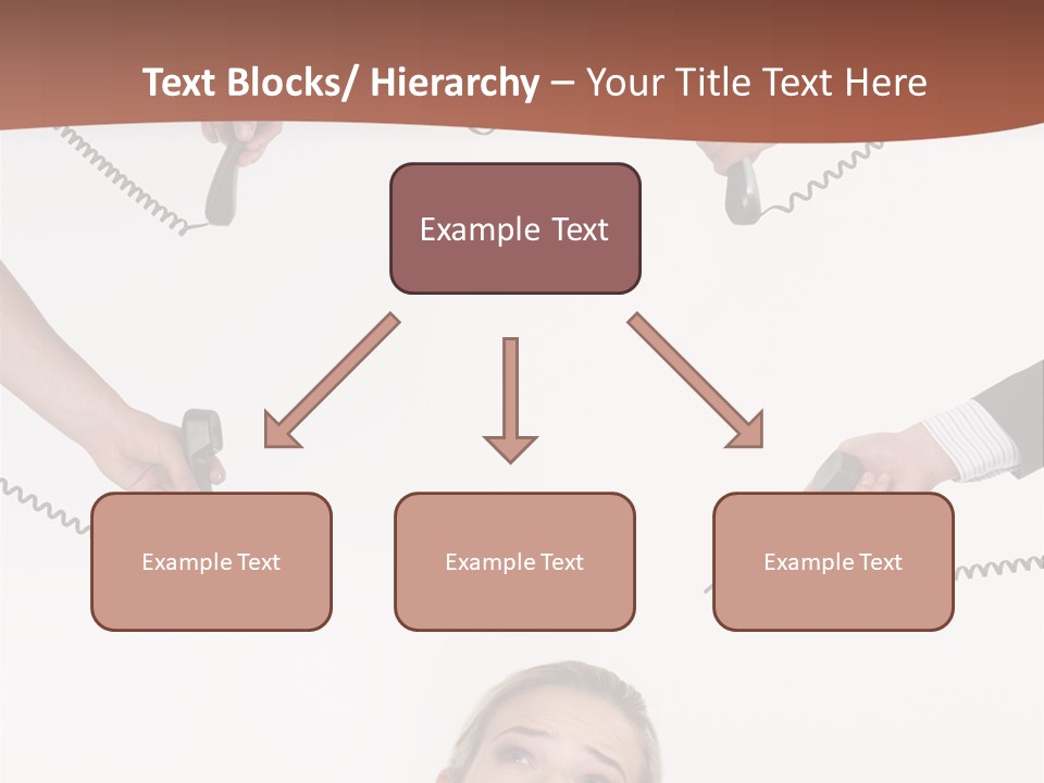 Receiver Pretty Hide PowerPoint Template
