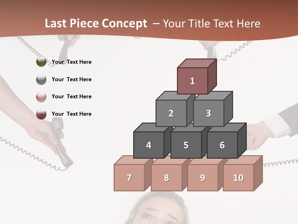 Receiver Pretty Hide PowerPoint Template