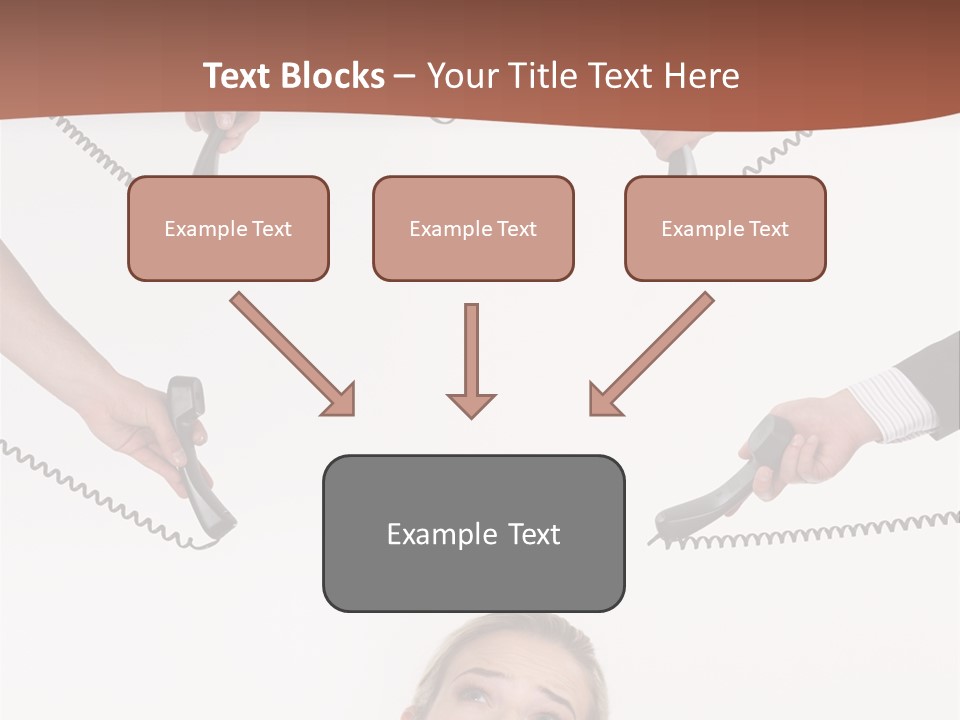 Receiver Pretty Hide PowerPoint Template