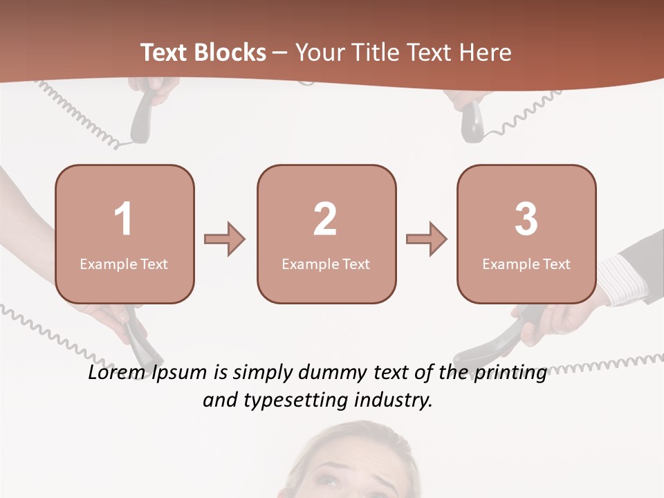 Receiver Pretty Hide PowerPoint Template