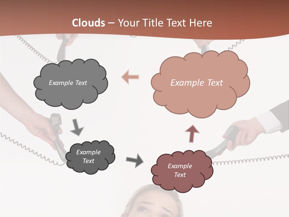 Receiver Pretty Hide PowerPoint Template