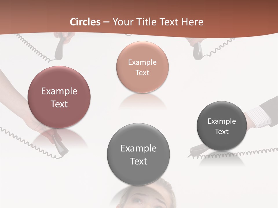Receiver Pretty Hide PowerPoint Template