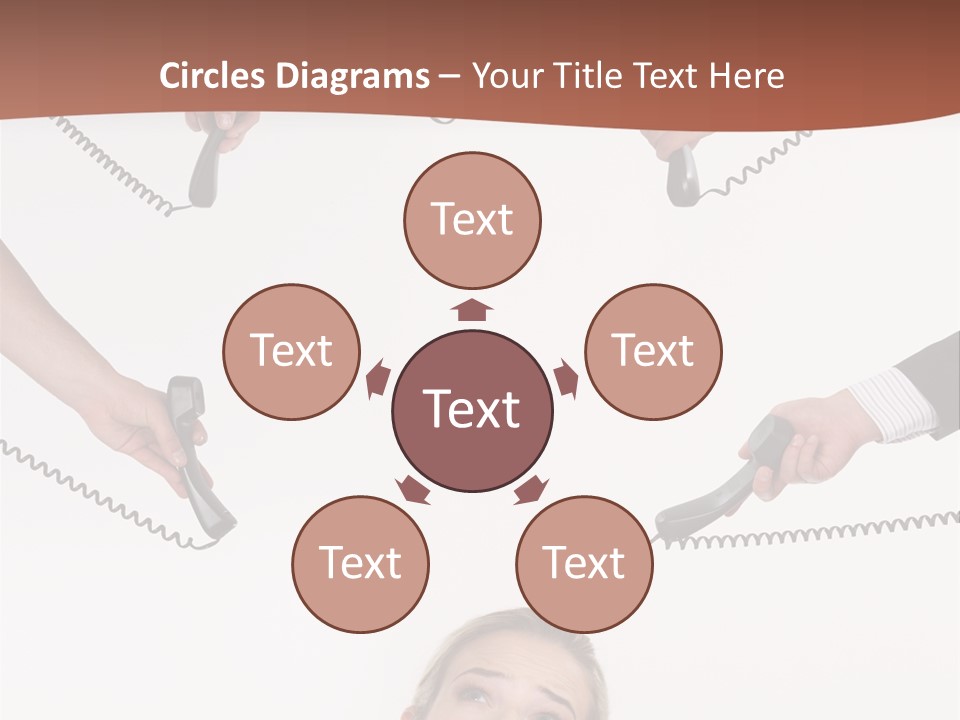 Receiver Pretty Hide PowerPoint Template