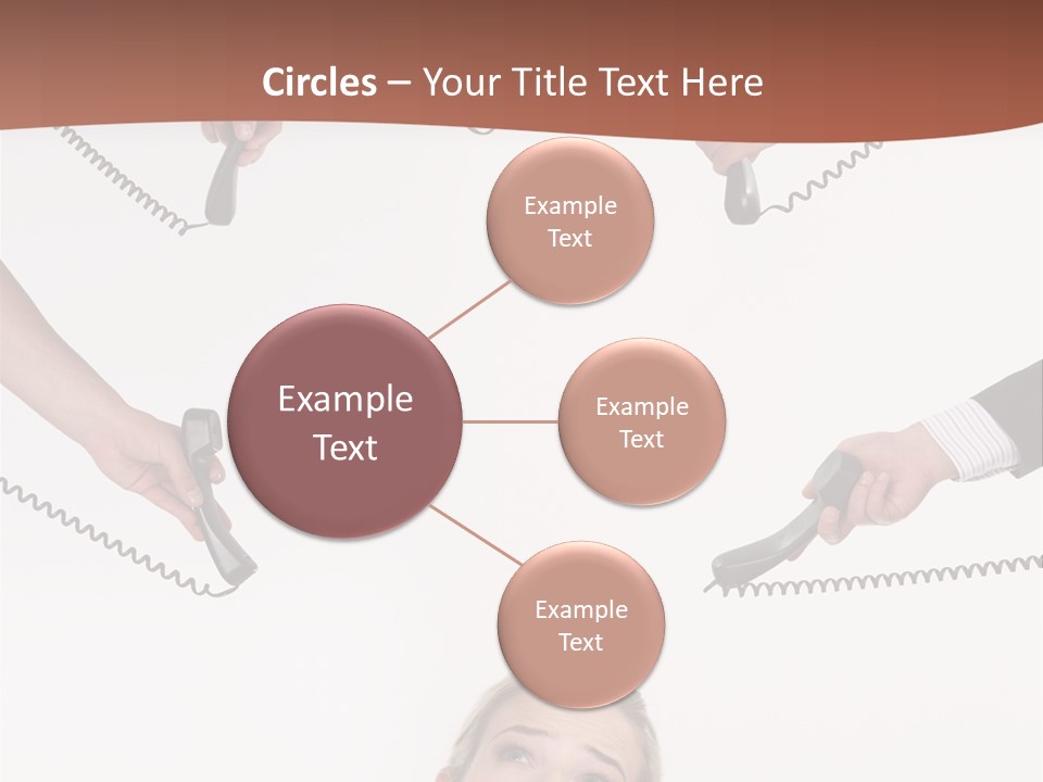 Receiver Pretty Hide PowerPoint Template
