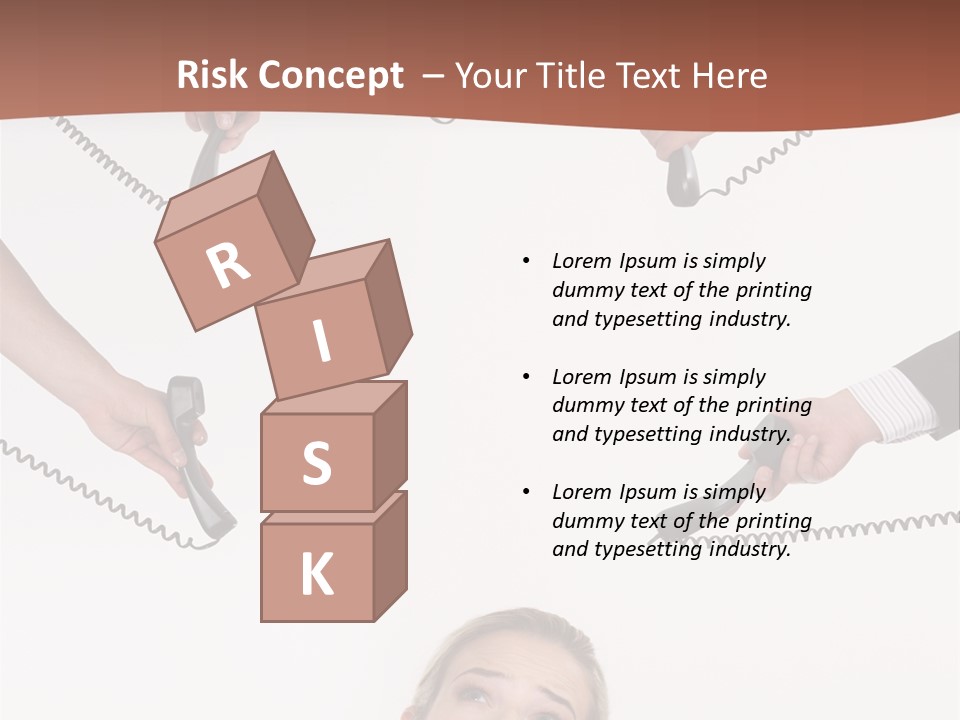 Receiver Pretty Hide PowerPoint Template