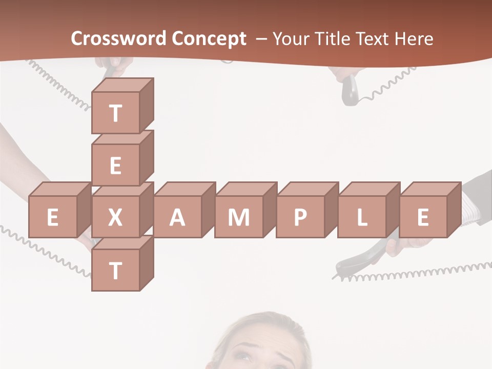 Receiver Pretty Hide PowerPoint Template