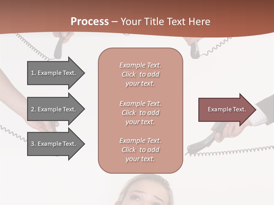 Receiver Pretty Hide PowerPoint Template